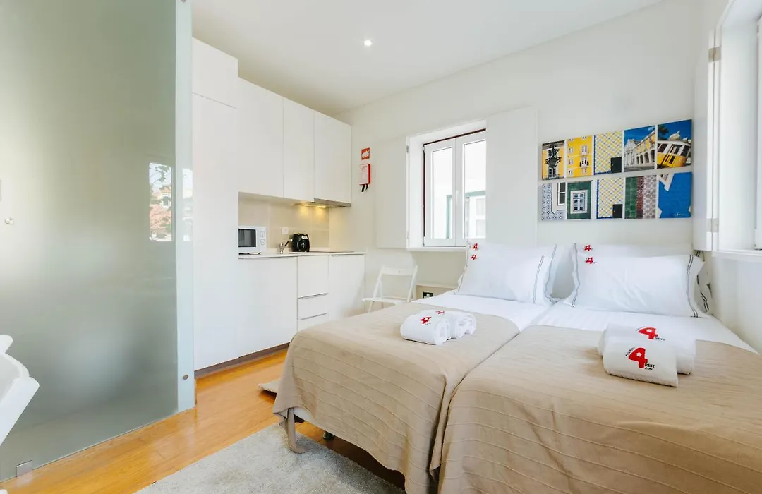 Rent4Rest Lisbon Downtown Tiny Studio Apartments-1
